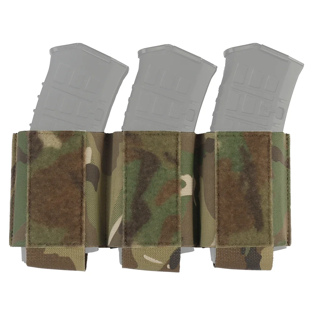 

Tactical Ferro Style Triple 5.56 Mag Pouch (built-in) Airsoft Accessories