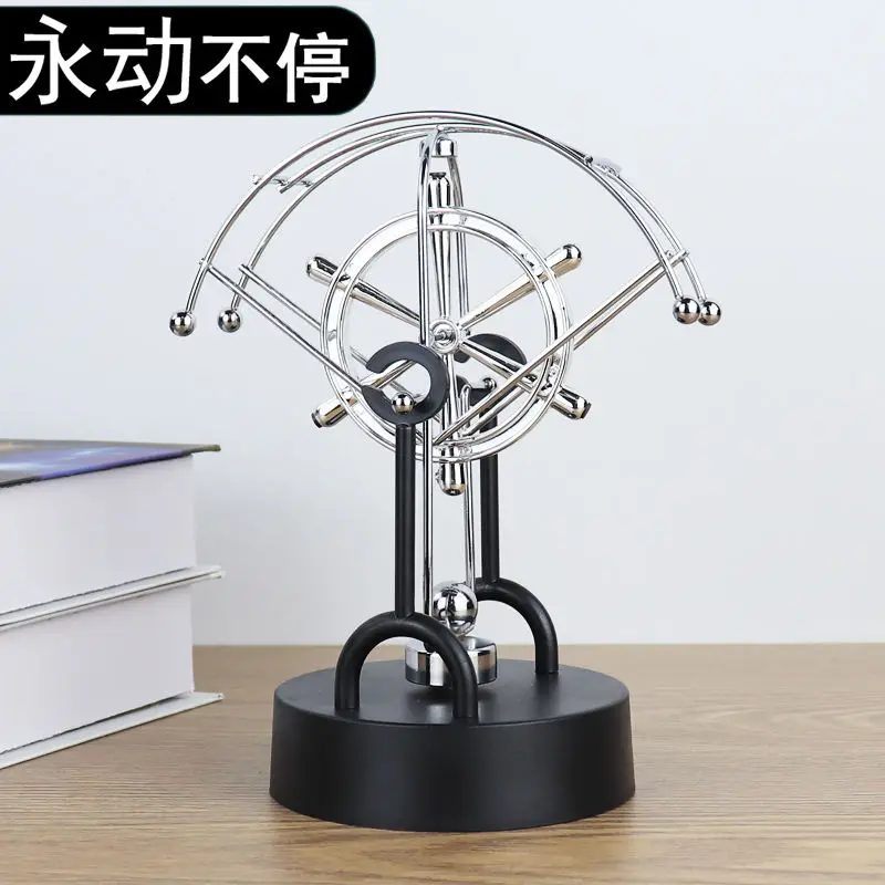 

Chaos Pendulum Permanent Machine Instrument Magnetic Suspension Newton Pendulum Ball Creative Decoration for Office Desk