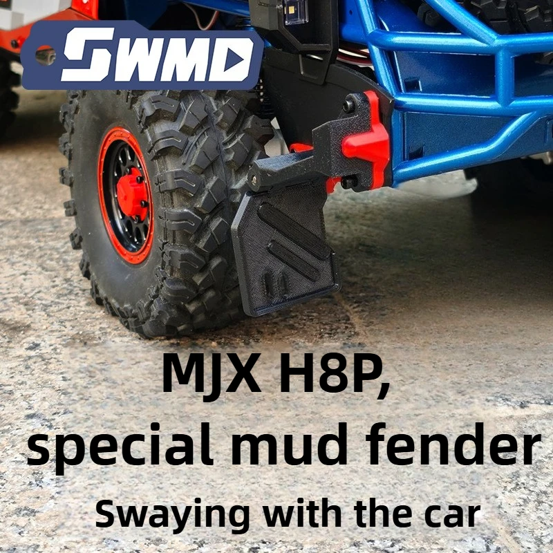RC Car Modification and Upgrade Fender Accessories Suitable for MJX H8P 1/8 RC Cars Appearance Modification Parts