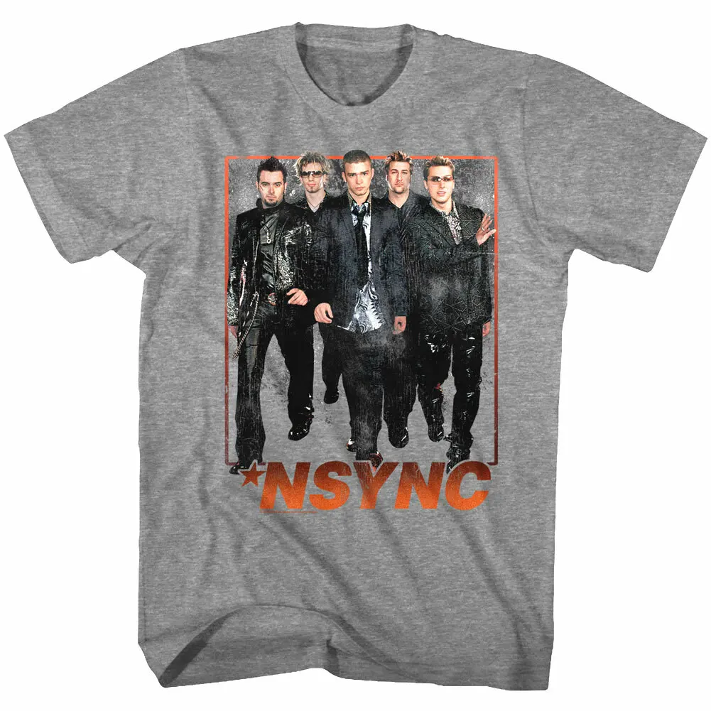 

Мужская футболка NSYNC с альбомом знаменитостей, поп-музыка, костюмы Джастина Тимберлейка 2001, футболка, новые подарки, забавная мужская футболка в стиле аниме