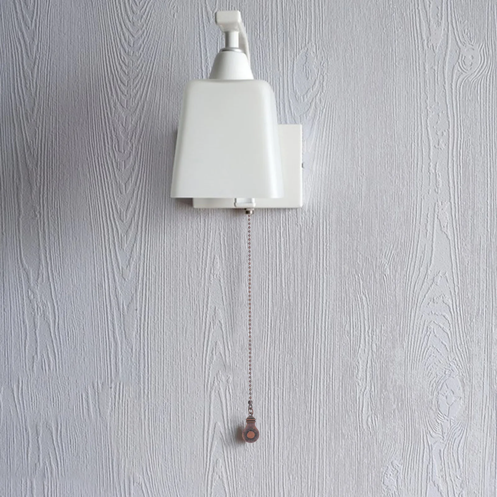 

2 Pcs Light Bulb Fan Pull Rope Ceiling Chain Extension Iron Pulls