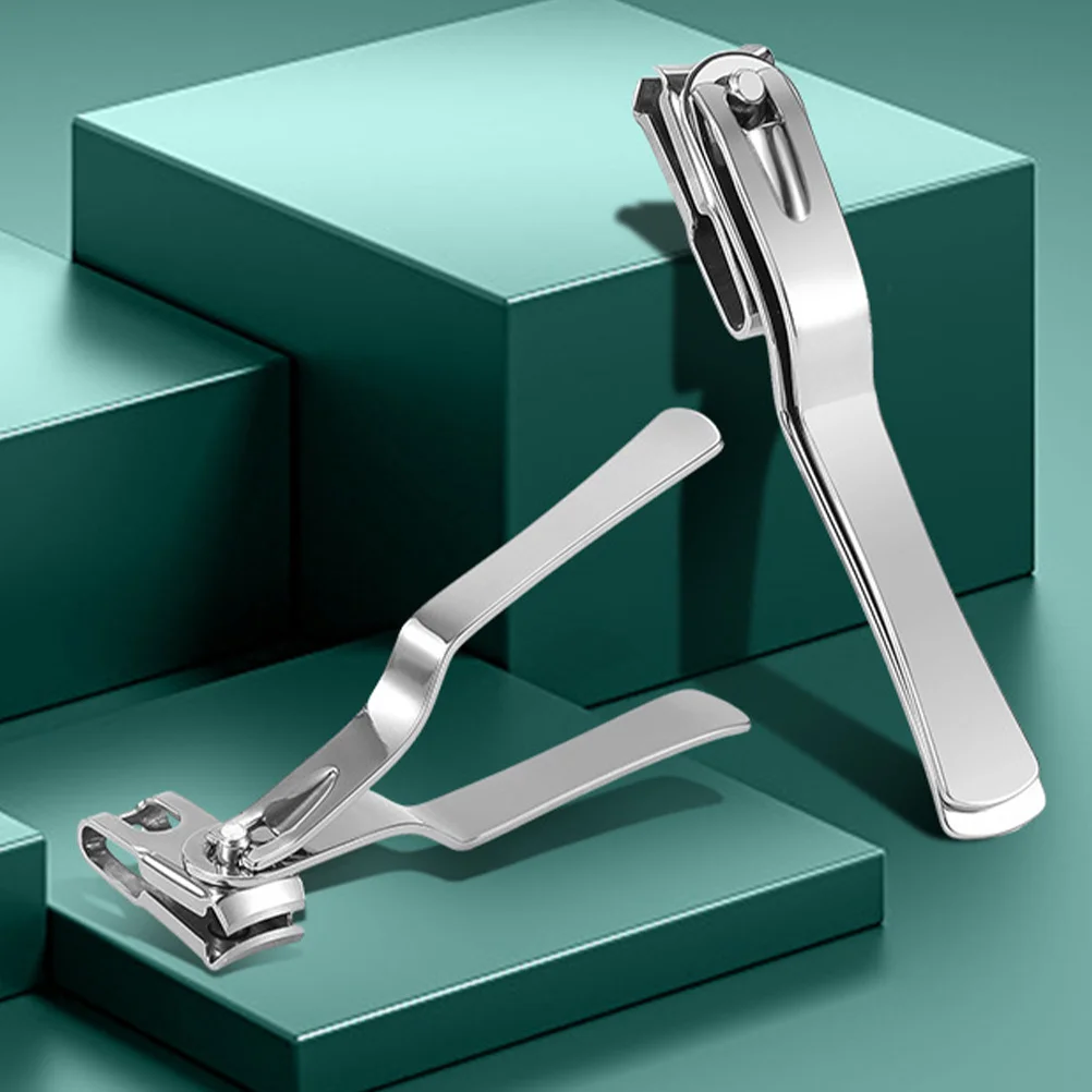 

Stainless Steel Nail Clipper Acute Cutting Design Durable Toenail Clipper Metal Toe Fingernail Cutter Sharp Precision Nail Care