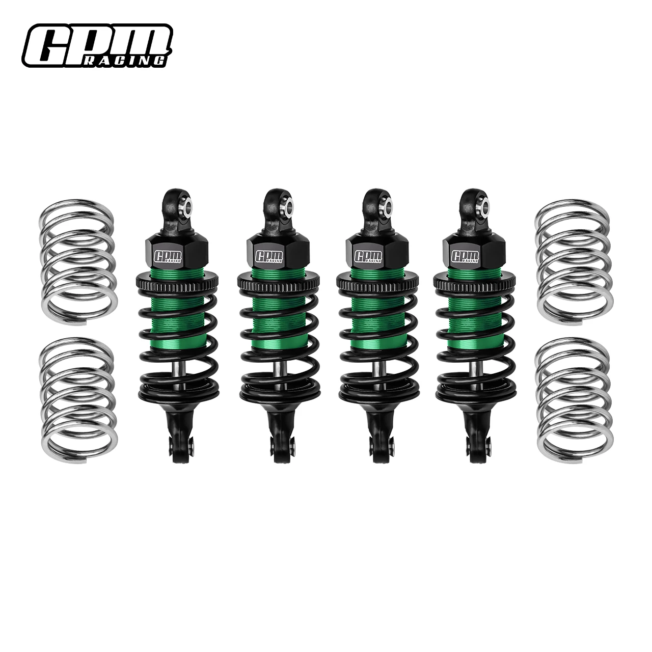 GPM 1/10 4WD Ford GT4-TEC 2.0 (83056-4) TRAXXAS Alu F&R صدمات فائقة مملوءة بالزيت #4