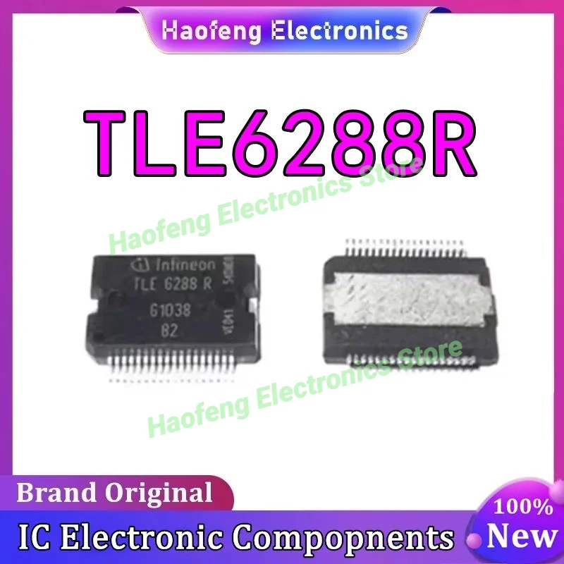 TLE6288R TLE 6288 R TLE6288 SSOP36 الذكية 6 قناة الذروة وعقد التبديل PDSO36 على متن الكمبيوتر لمعدات إصلاح السيارات