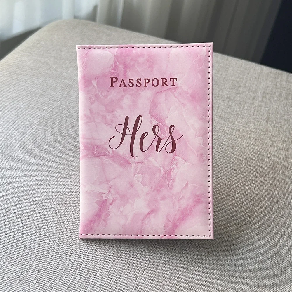 Personalised Mr and Mrs Passport Covers with Customized Name Passport Holder customized passport cover for couples