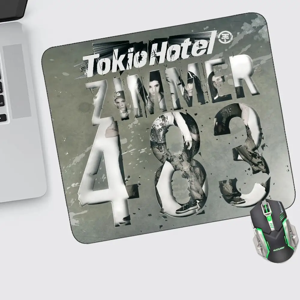 

Tokio Hotel Mouse Pad Small Gaming Accessories Keyboard Computer Offices Desk Mat Pc Gamer Non-slip Rubber Mousepad