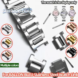 14/16-8mm 22-14mm For CARTIER BALLON BLEU Strap Steel Watch Band Link  Accessories Men's and Women's Watch Chain Extension Links