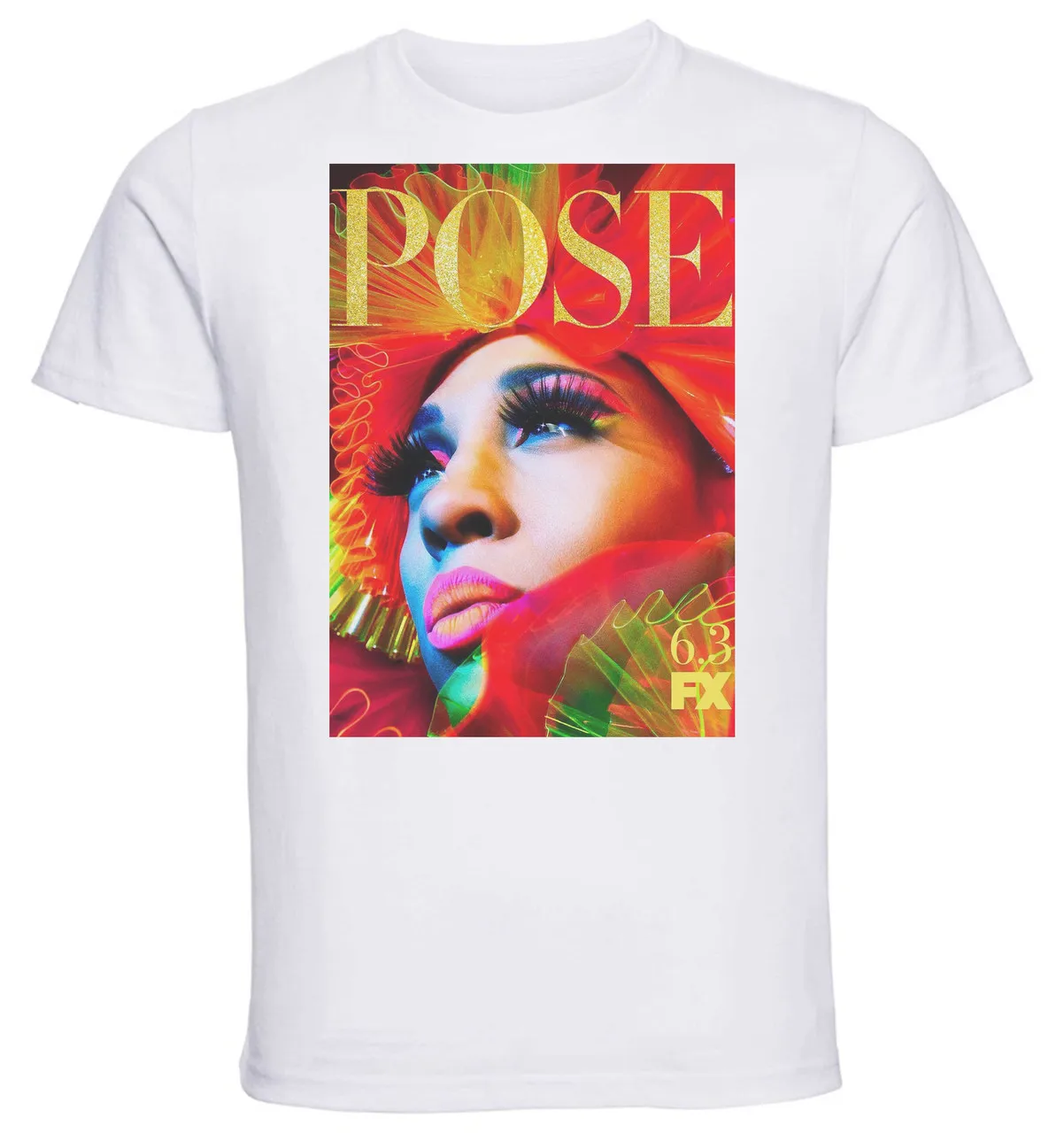 T-shirt Unisex - White - Pose Stag 1 A