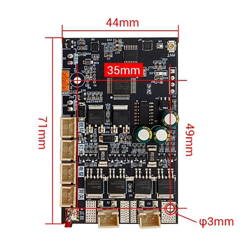 AA60-TXG3-RXG II قارب الصيد تحكم عن بعد استقبال مجلس عدة مع Unhook سرعة ثابتة كروز ل RC قارب الطعم