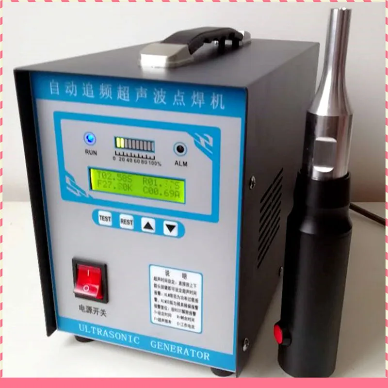 700W Ultrasonic Plastic Welding Machine Plastic Spot Welder AC 110V/220V Ultrasonic Welding Equipment Mash Welder Tools