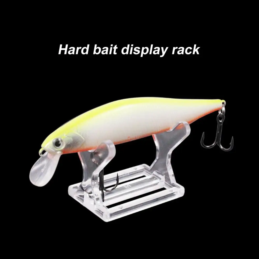 

Bait Display Stand Decorative Load Bearing Clear Fishing Lure Showing Stand for Bait Acrylic Shelf Lure Bait Display Stand