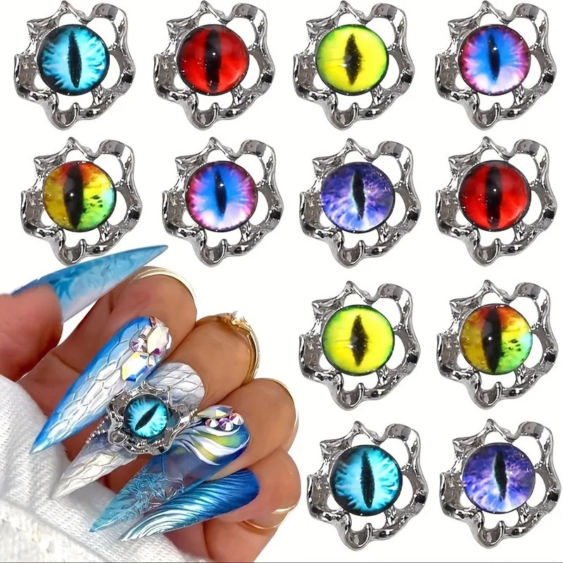 

8 Piece Nail Art Kit With Delicate Decorations For Short/long Nails Easy To Use Dazzling Designs
