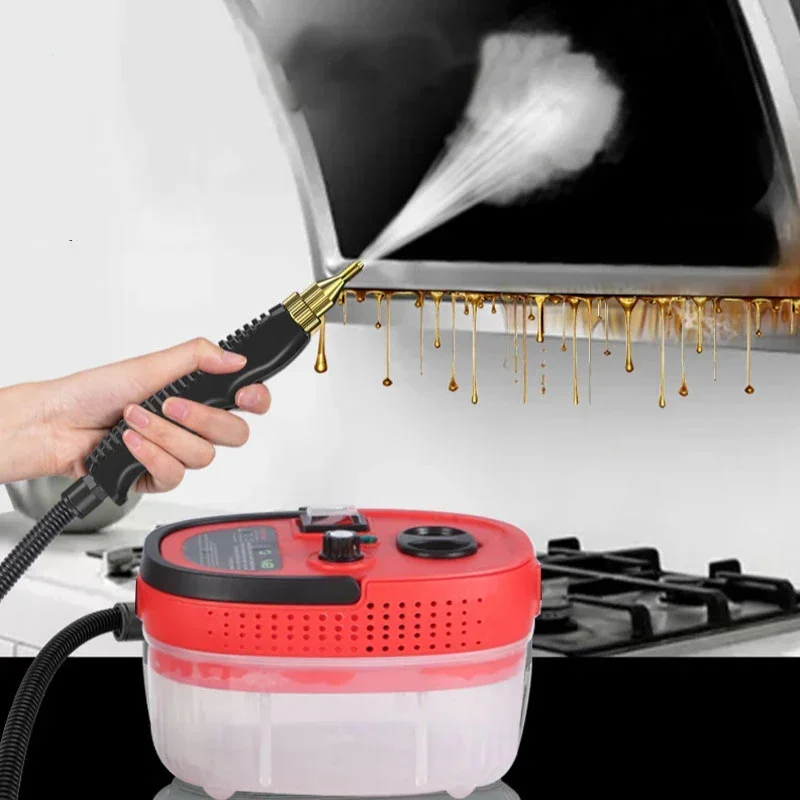 

Multifunctional High Pressure Steam Cleaner 2500W Commercial Car Cleaning Machine Air Conditioning Home Kitchen Hood Cleaner