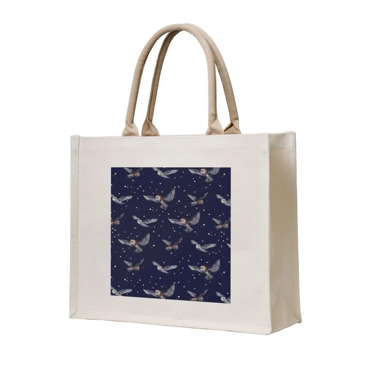 

Owls at Night Tote Bag ecological bags female bag Gift bags shopper bags for women
