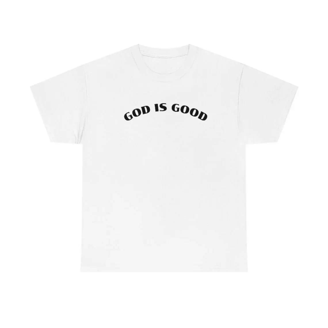 Skuggnas God is Good Funny Graphic Cotton T-shirt Aesthetic t shirt Short Sleeved Fashion Cotton tshirts Women Men Tee Drop Ship