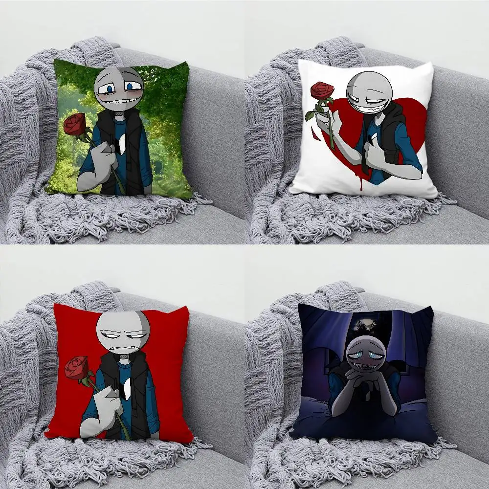 Peter Y-Your B-Boyfriend Pillow Case Print Polyester Fiber 40X40 cm Home Sofa Throw Cushion Cover Decoration