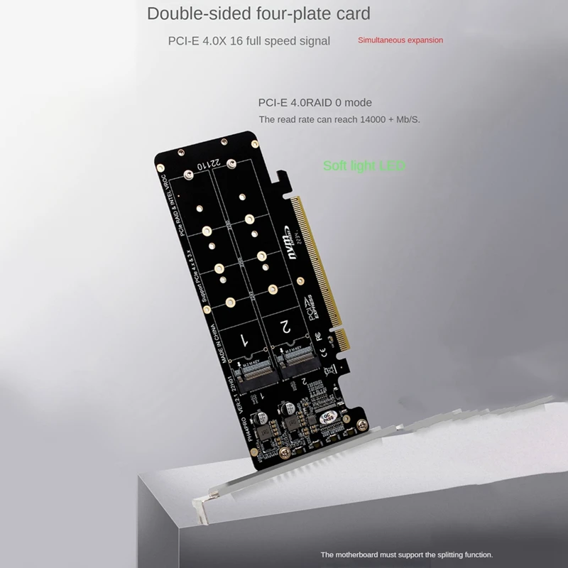 

4-Disk NVME RAID Card +M.2 NGFF PCIE B-Key Sata To SATA 3.0 5 Port Expansion Card