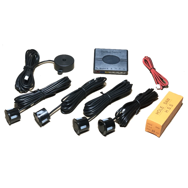 

Rear Parking Sensors Car Parktronic for Cars Kit Detection Sensor Alarm Systems Security Electronics Automobiles Parts