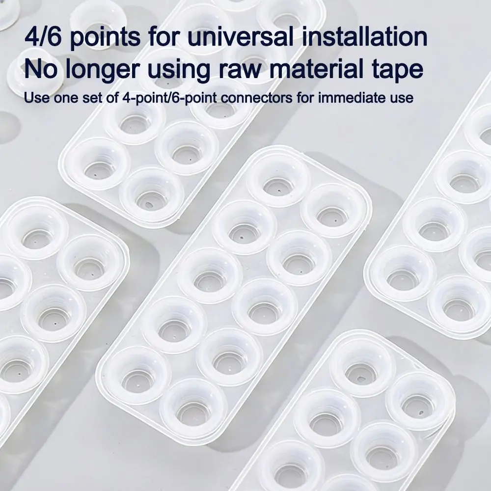 Durable Silicone Faucet Leak-proof Sealing Gasket White Threaded Seamless Seal O Ring Leakage Gaskets for Plumbing Plug Prevent