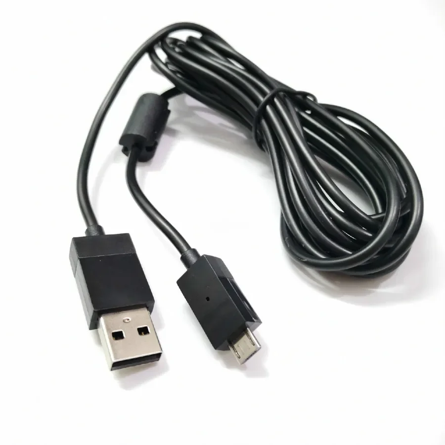 100pcs 2.75 Meter Long Micro USB Charge Cord Power Charging Cable For Sony PlayStation PS4 Xbox One Wireless Controller