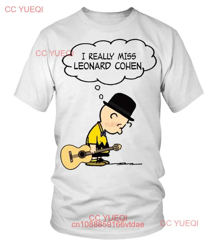 I REALLY MISS LEONARD COHEN T-SHIRT