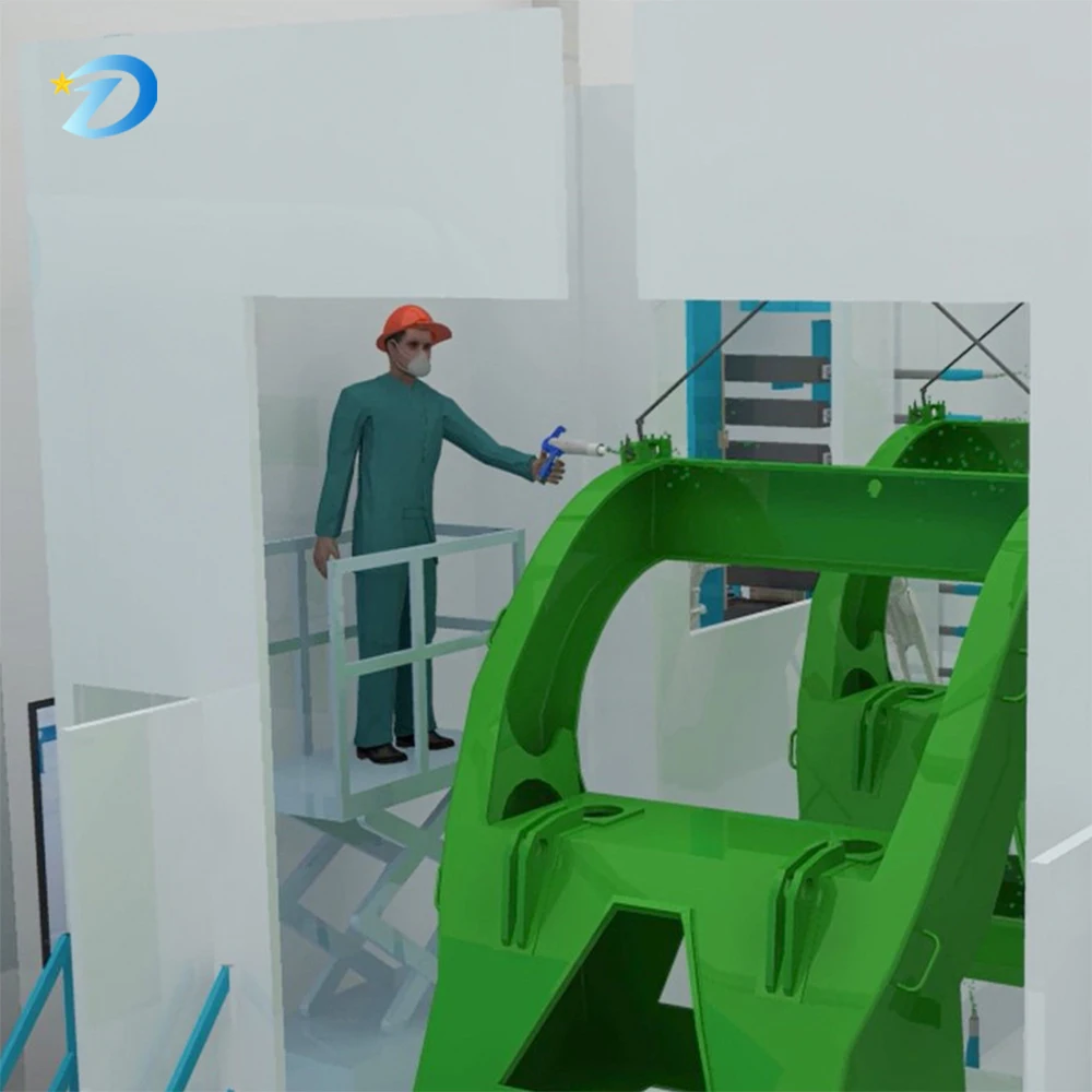 Factory Customization Industrial Equipment Coating Production Line Automated Spraying Equipment