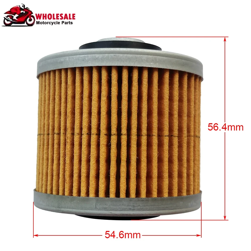 Motorcycle Oil Filter Engine Filter For YAMAHA XVS125 Drag Star 5JX 5KR XV125S Virago 5AJ XC200 FZR250 3LN 2KR 1HX IKG 1989-2004