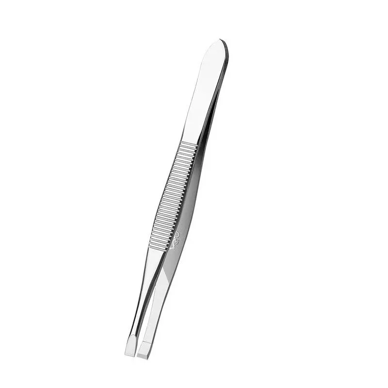 ステンレス鋼ピンセット高品質まつげピンセット眉毛クリップ軽量二重まぶたピンセット化粧品ツールひげ用