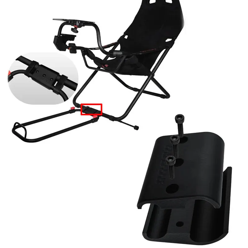 For Playseat Challenge Simulation Racing Pedal Bracket Fixing Part Folding Seat Pedal Fixed Connection Reinforcement Kit