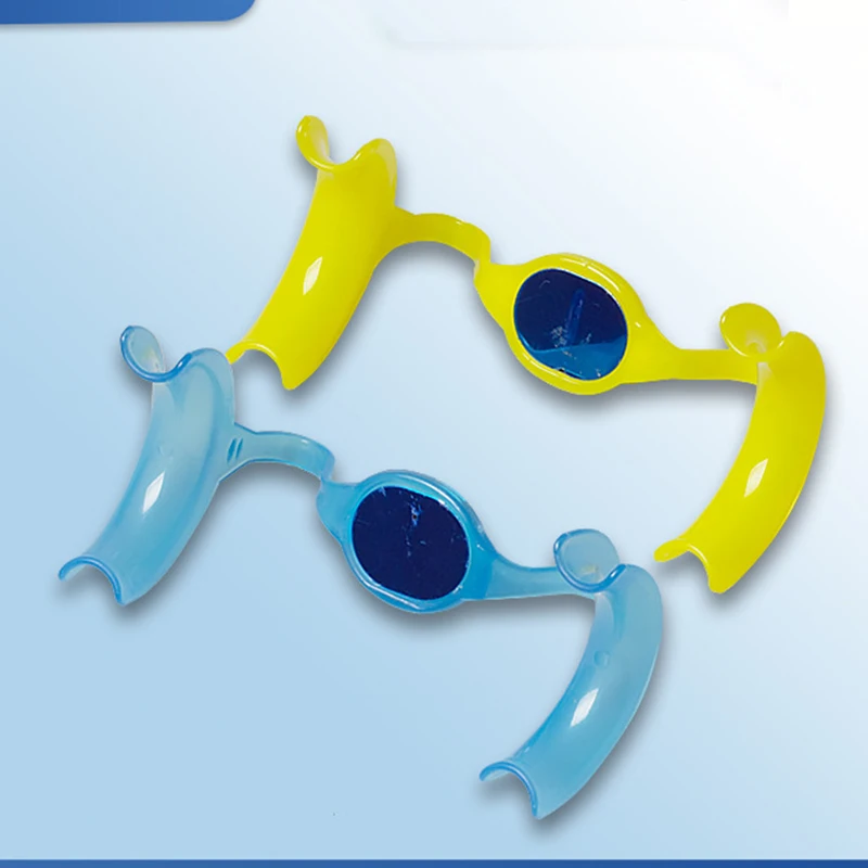 Disposable Oral Support Broadmouth Device With Mirror M arch Shaped Tongue Blocking and Expanding Device Cheek Retractor