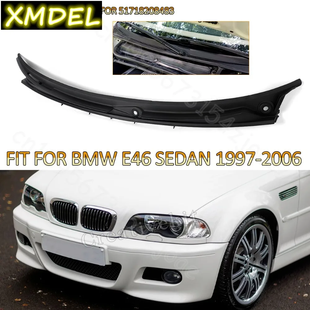 

Front Windshield Wiper Cowl Cover Panel Fit For 1997-2006 BMW M3 E46 323i 328i