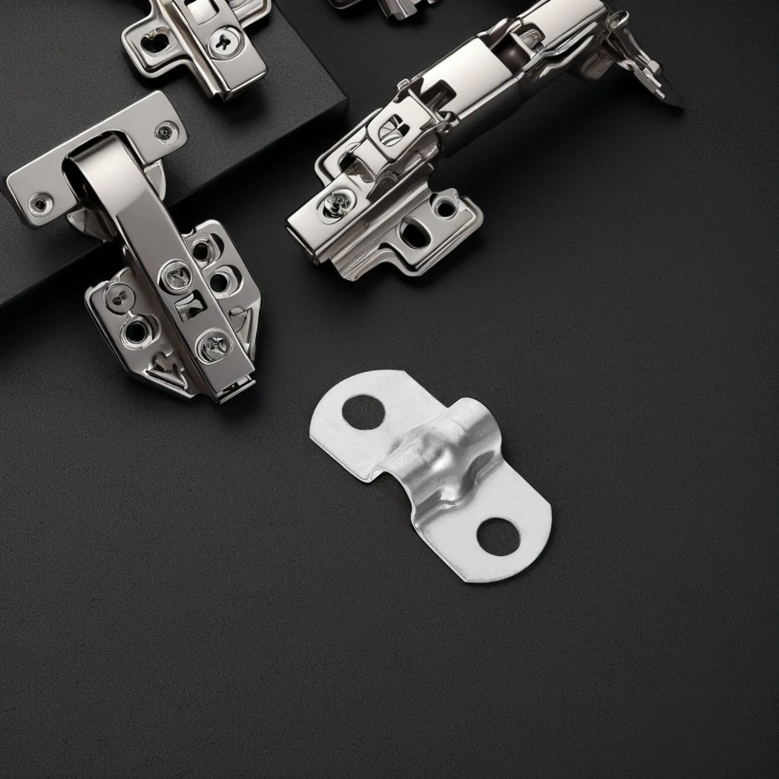 50Pcs Stainless Steel Clamp U Shape Bracket for Pipe Tube Cable Fix Plumbing Hose Holder Clamp Pipe Bracket Strap