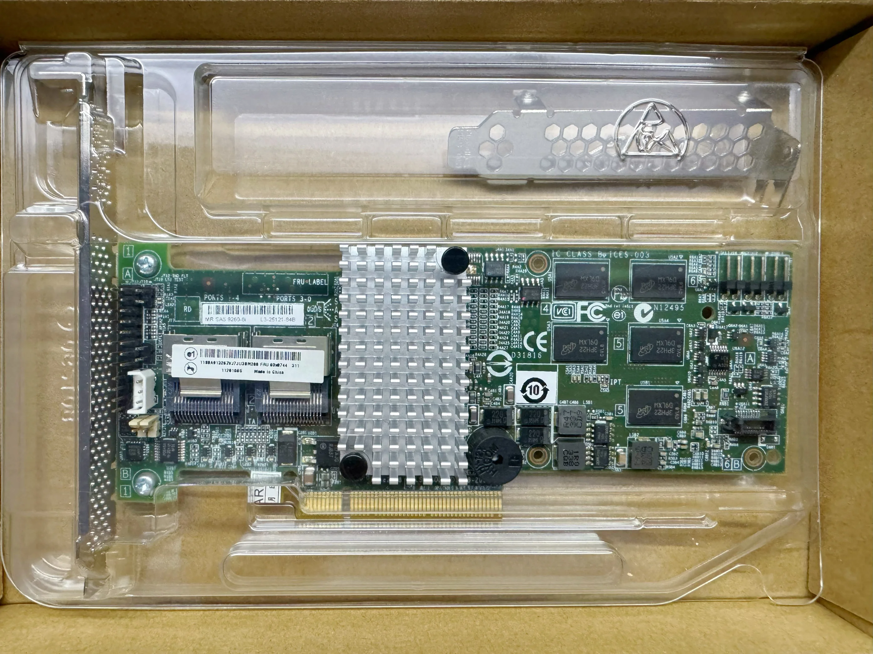 Original LSI MegaRAID 9260-8i Array Card SAS2108 Array Card 512M L3-25121-84C