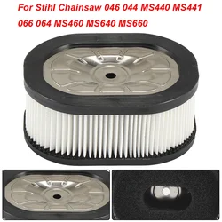 Filtro de aire para motosierra Stihl 046 044 MS440 MS441 066 064 MS460 MS640 MS660, accesorios de repuesto para herramientas eléctricas de jardín doméstico
