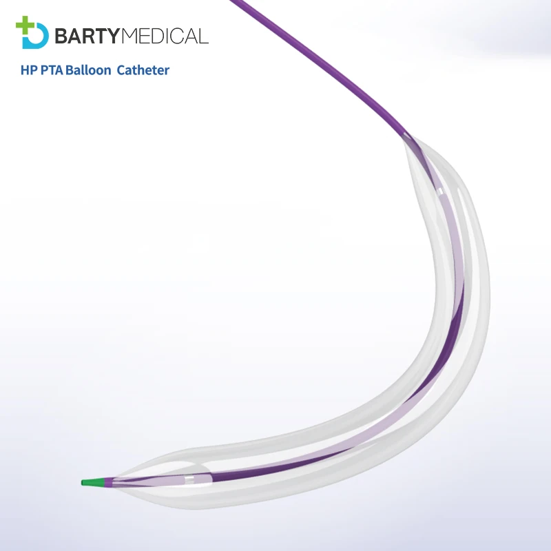 Clinical Application Medical Catheters Professional Ultra Wanty High Pressure PTA Balloon Catheter for Cardiac vessels