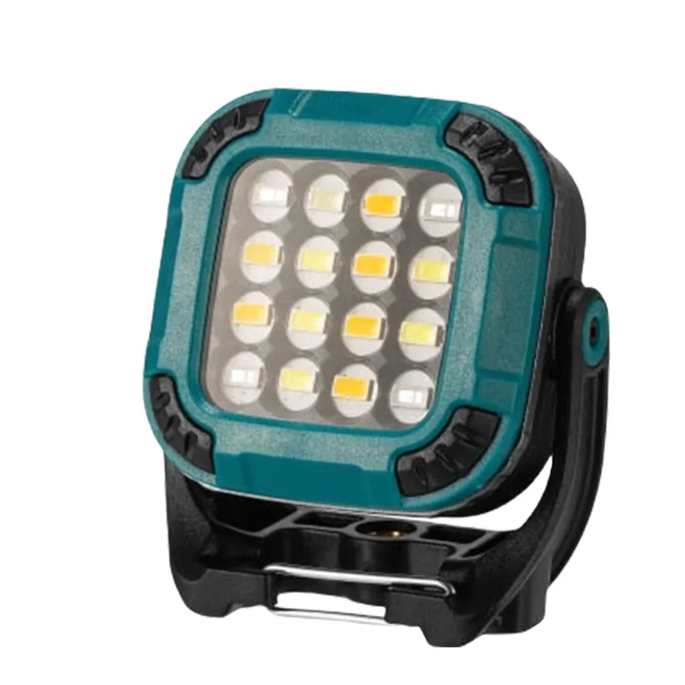 ضوء عمل LED خارجي مع مغناطيس قوي وحامل ثلاثي القوائم من النوع C قابل لإعادة الشحن لسهولة الاستخدام وخيارات الإضاءة