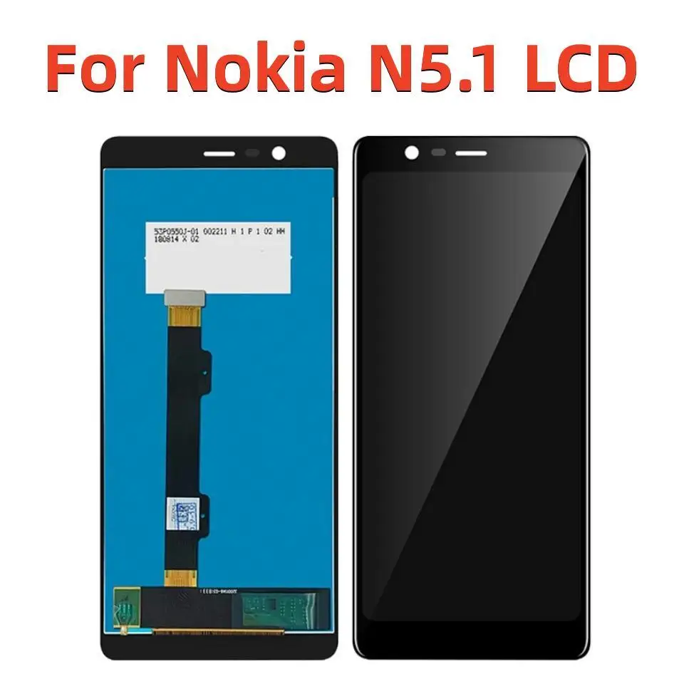 Original 5.5 inch For Nokia N5.1 TA-1061 Display + Touch Screen Digitizer Assembly TA-1075 TA-1076 TA-1081 For Nokia 5.1