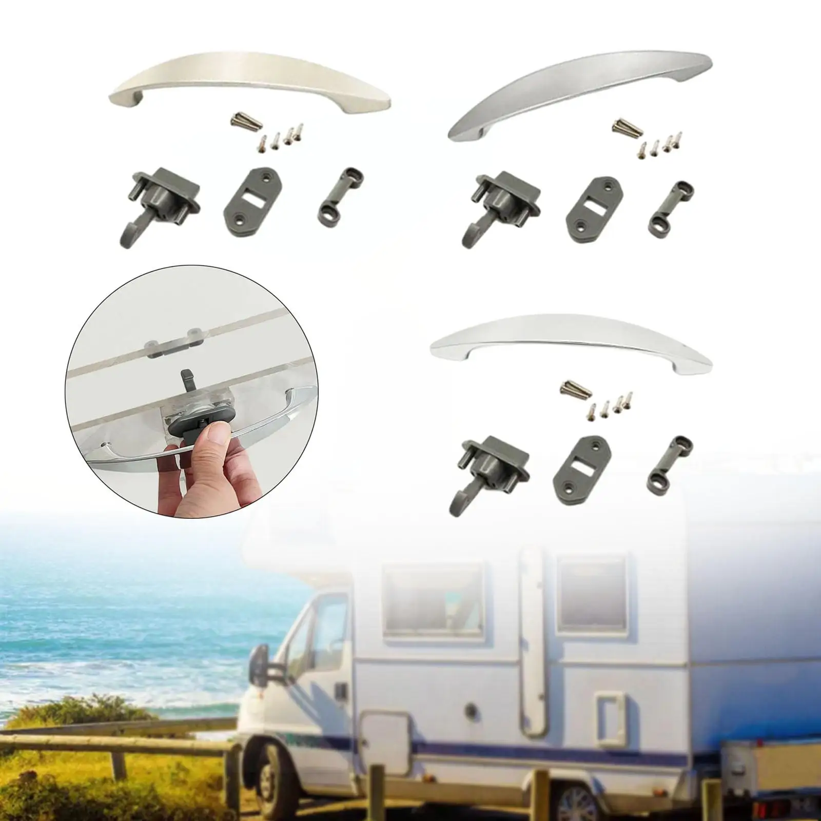 

Универсальная защелка и ручка ящика для автодома, замок для ящика, мебельный замок, металлический шкаф для автофургона