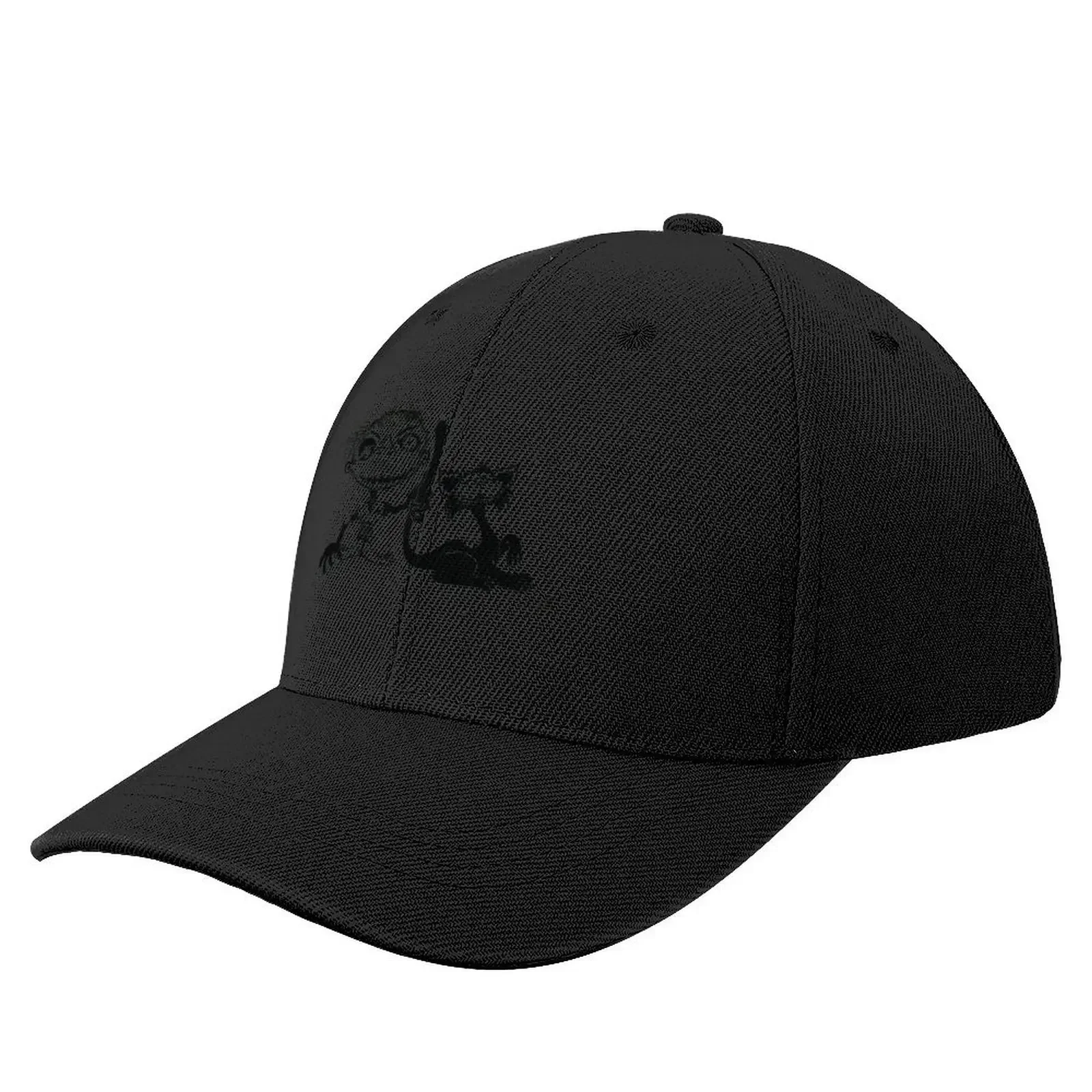 

Gail the Cat Measuring a Zombie with Her Tail Baseball Cap custom Hat cute Rave Women's Men's