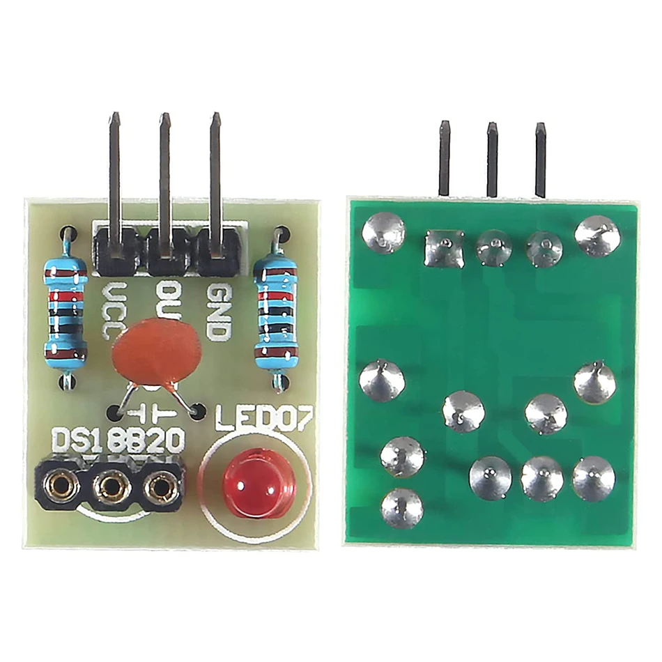 2 sets Laser Sensor Module Non-Modulator Tube Laser Receiver Module with KY-008 650nm Laser Transmitter Module