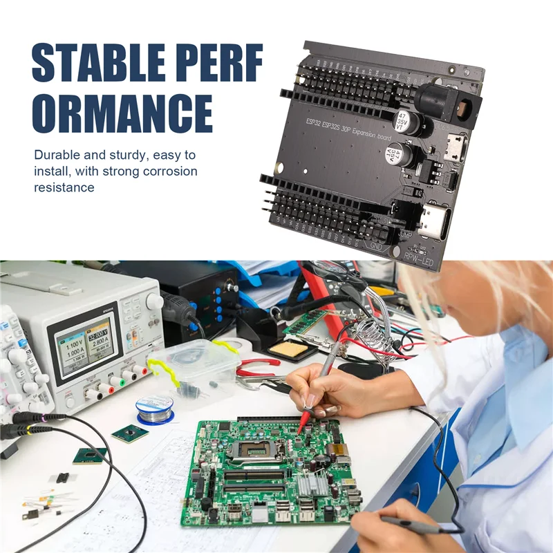 Exquisite-ESP32 DEVKIT V1 Power Supply Panel ESP32 30P Power Board ESP32S Development Board Expansion Board