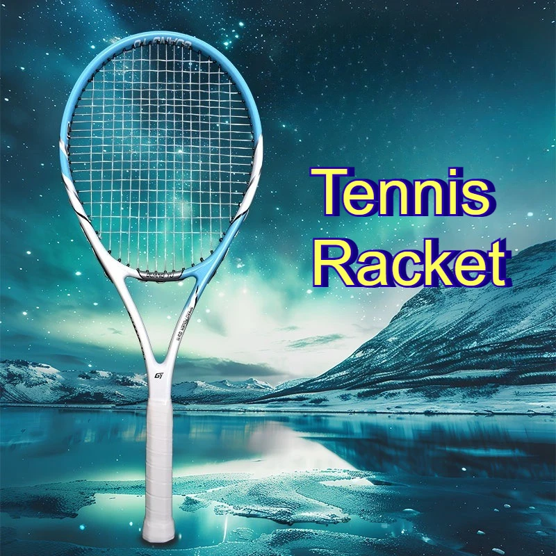 

Профессиональные теннисные ракетки с высокой эластичностью, из углеродного алюминиевого сплава, для тренировок, портативные, прочные, для спорта