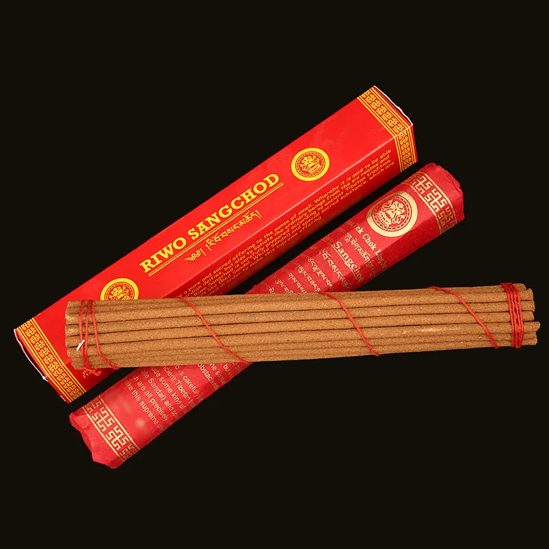 30 Pieces 22 Cm Diameter 4mm Nepal Handmade Incense Stick Room Purification Soothing Enshrining Buddha Statues Incense Stick