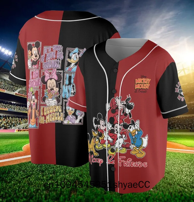 Custom Mickey And Friend Happy Easter Day Jersey, Happy Easter Shirt, Mickey Easter Shirt, Kids Easter Egg Shirt, Easter Day Shi
