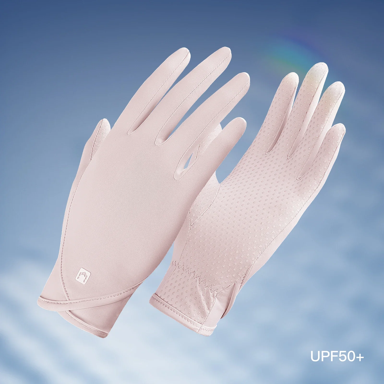 UV Protection Anti Slip ventilate Sunscreen gloves Thin Ice Silk Women's for Women and Men Driving Electric Motorcycles Fishing