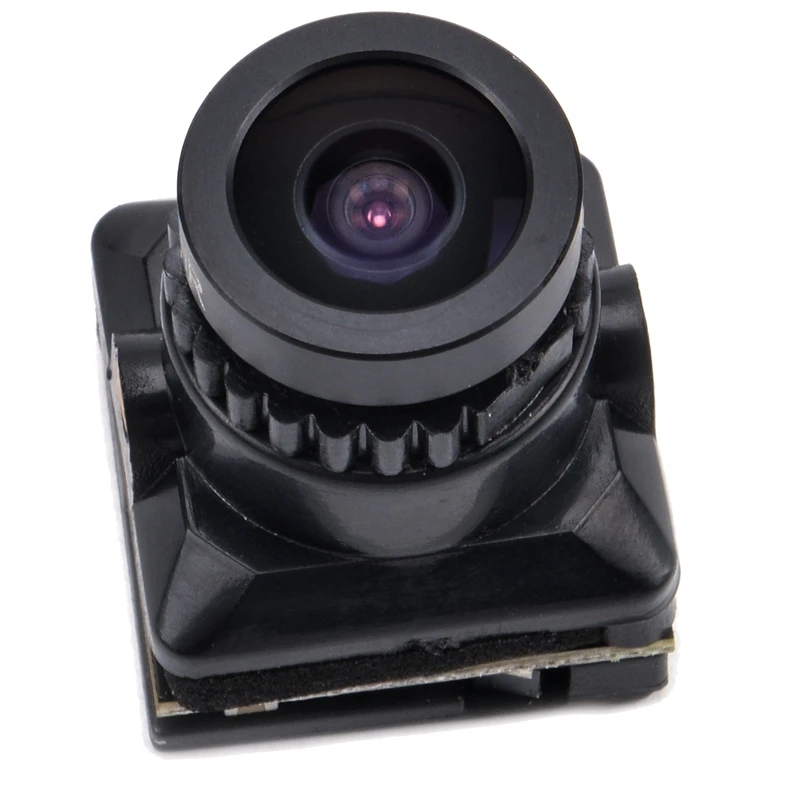 FPV Camera HD 1500TVL 2.1MM Wide Angle With OSD Adjustment Board For FPV RC Racing Drone Replacement Parts Accessories ,Black
