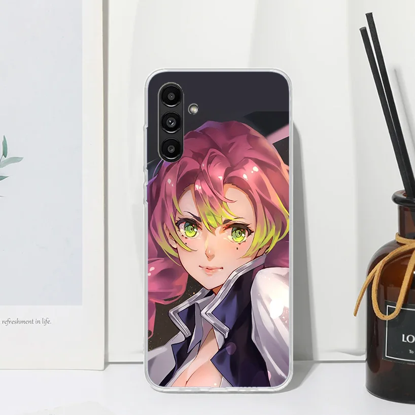 Demon Slayer Kanroji Mitsuri Phone Case For Samsung Galaxy A15 A25 A35 A55 A14 A24 A34 A54 A13 A23 A33 A53 A12 A22 A32 A52 A05S