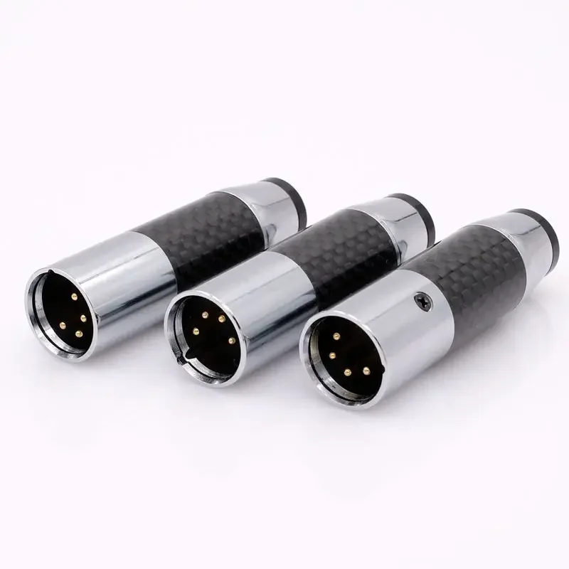 Adaptador de Audio HIFI Jack 4,4mm/3,5mm/2,5mm conector hembra equilibrado a XLR macho de 4 pines convertidor de Audio adaptador de auriculares