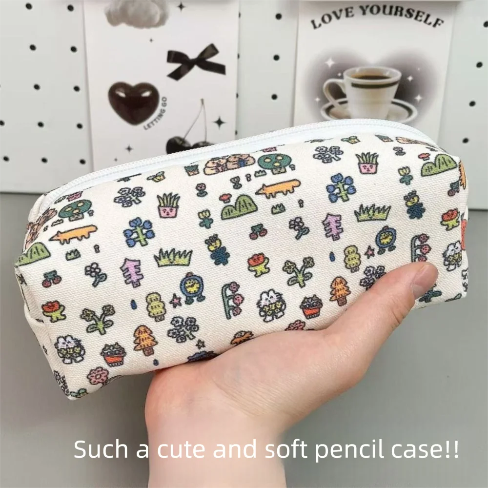 High Quality Large Capacity Pen Bag Multifunctional Gift Pencil Case Pen Box for Students