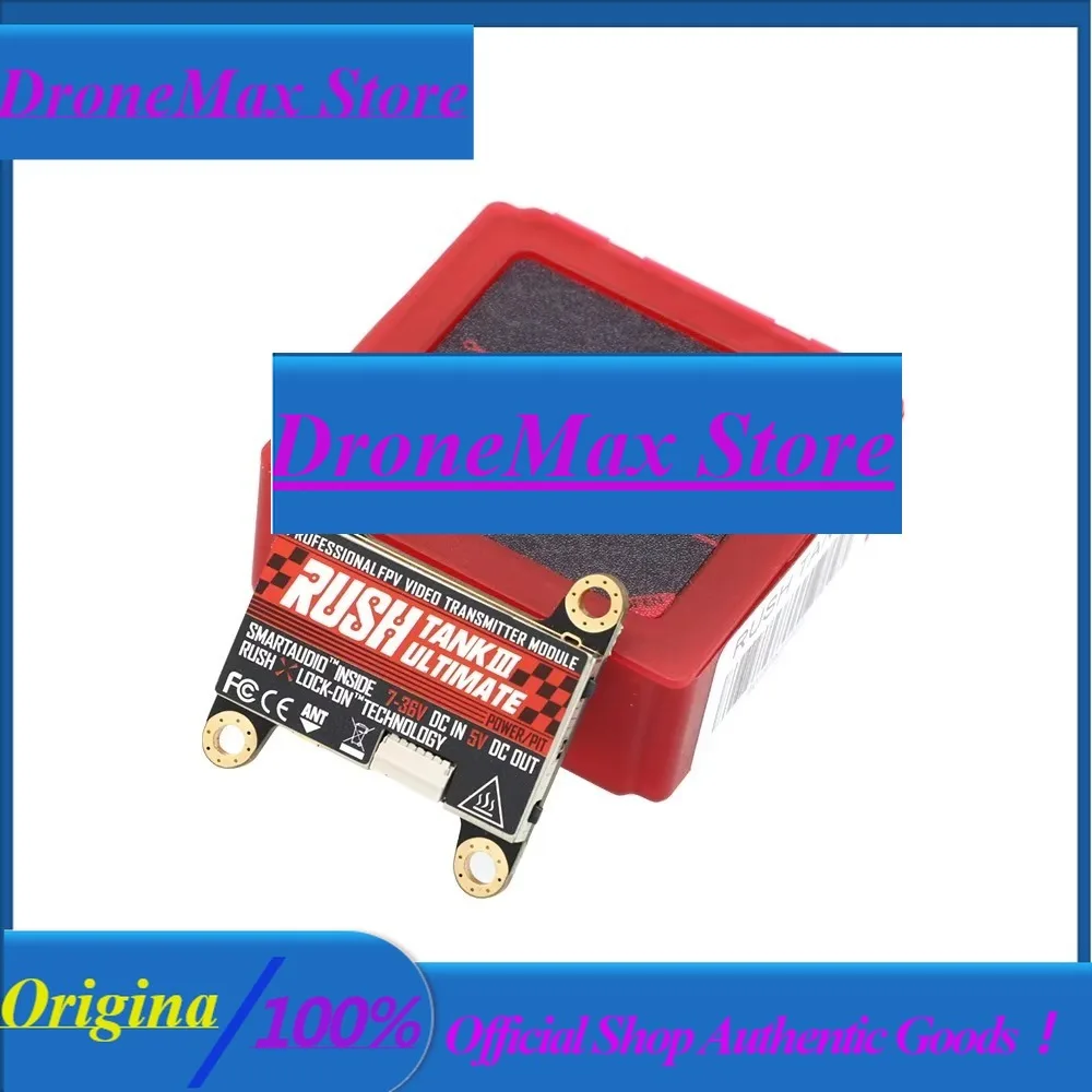 DroMaRUSHFPV RUSH Ultimate Tank III 5.8G 48CH VTX 25mW 200mW 500mW 800mW Adjustable FPV VTX For RC Racing Drone